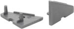 Kanlux Saroksapka STOPPER C profilhoz, teljes, szürke, KANLUX (KANPRO0060)