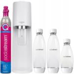 SodaStream Vízszaturátor Sodastream Terra Fehér 3 Palack Patron Szett (7290113769014)