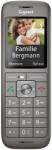 Gigaset CL660HX - receptor DECT de design cu suport de incarcare - compatibil Fritzbox - telefon fara fir de inalta calitate pentru router si baza DECT, antracit-metalic [versiunea germana] [Fara baza] (CL660