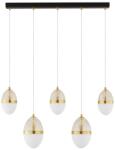 Nova Luce Fehér-arany üveg LED függőlámpa Nova Luce Egna 86 cm (NOL-9009281)