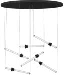 Nova Luce Fekete LED függőlámpa Nova Luce Atmosfera 120 cm (NOL-9236409)