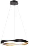 Nova Luce Fekete és arany fém LED függőlámpa Nova Luce Dobi 60 cm (NOL-9030642)