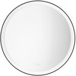 Nova Luce Fekete függő tükör LED világítással Nova Luce Ural 80 cm (NOL-9006017)