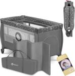 Lionelo Utazóágy Kétszintes 2in1 összecsukható járóka Lionelo Stefi Plus (Łóżeczko Turystyczne Kojec dla Dzieci 0-3 Lat)