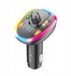 Maxlife Transmitter Autós Töltő Maxlife Rgb Bt Fm Bluetooth 2X Usb (OEM0400391)