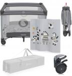 Lionelo Turista járóka nyaralási táskával összecsukható matraccal Lionelo Bonnie (LO-BONNIE GREY STONE)