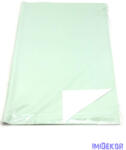  Kétoldalú színes fólia ív 57x57cm - Menta-Fehér