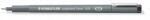 STAEDTLER Műszaki filctoll Pigment Liner 0.5mm S308 fekete No. 0432 (308 05-9)