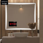Artalo SMART tükör LED világítással M5 prémium + SmartScreen with Google TV