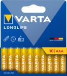 VARTA Longlife Alkáli Mikro Elem Aaa Lr03 10db/csomag