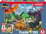 Schmidt Spiele - Puzzle Creaturi - Bătălia pentru Super Cristal - 100 piese Puzzle