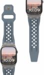 Urban Armor Gear(UAG) Curea UAG Monarch cloud blue/titanium pentru Apple Watch 49mm/45mm/44mm/42mm (194158114136)