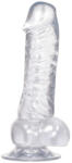 Crystal Dildo Crystal Dong with Suction Base Dildo