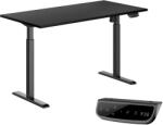 StableDesk Birou reglabil electric StableDesk, 1 motor, Touchscreen, Ridica 80 kg, Ergonomic, 3 Functii de Memorie, Sistem Anti-Coliziune, Timer, Inaltime 71-119 (SD-102-NE-D-NE-150x75)