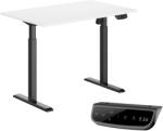 StableDesk Birou reglabil electric StableDesk, 1 motor, Touchscreen, Ridica 80 kg, Ergonomic, 3 Functii de Memorie, Sistem Anti-Coliziune, Timer, Inaltime 71-119 (SD-102-NE-D-AL-120x67)