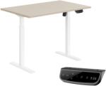 StableDesk Birou reglabil electric StableDesk, 1 motor, Touchscreen, Ridica 80 kg, Ergonomic, 3 Functii de Memorie, Sistem Anti-Coliziune, Timer, Inaltime 71-119 (SD-102-AL-FM0624-120x67)