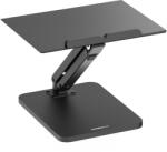 StableDesk Suport laptop StableDesk Gas Spring, 11-19" inch, Compatibil cu laptop pana la 5kg si Dimensiuni Maxime de 39x28.7 cm, Inaltime reglabila 10.5-32.5 cm (SD-182-NE) Suport laptop
