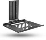 StableDesk Suport Universal Ajustabil pentru Laptop compatibil cu Suport de monitor cu prindere VESA, Negru mat (SD-118-NE) Suport laptop