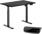StableDesk Birou reglabil electric StableDesk, 1 motor, Touchscreen, Ridica 80 kg, Ergonomic, 3 Functii de Memorie, Sistem Anti-Coliziune, Timer, Inaltime 71-119 (SD-102-NE-D-NE-120x75)