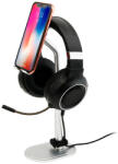 PadForce Suport casti si telefon PadForce HoldMe, Argintiu (BS-713-SVR)