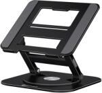 PadForce Suport laptop PadForce®, 11-17.3″ inch, Rotire 360°, Ajustabil pe Inaltime, Pana la 10 kg, Portabil, Anti-Alunecare, Stabil pe birou, Reglaj intensita (BS-448-NE) Suport laptop