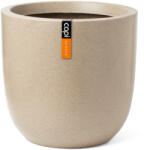 Capi Europe Capi Waste Smooth virágcserép, 43x41 cm - terrazzo bézs (KTB933)