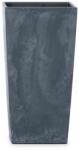 Prosperplast Urbi Square Effect virágcserép, 17 cm - antracit (DURS170E-S433)