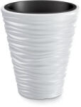 Prosperplast Sand Low virágcserép, 40 cm - fehér (DBSA400-S449)