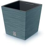 Prosperplast Furu Square Low virágcserép, 24 cm - skandinávkék (DFS240-5415C)
