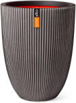 Capi Europe Capi Groove low virágcserép, 34x46 cm - antracit (KGVZ782)