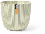 Capi Europe Capi Groove újrahasznosított virágcserép fűrészporból, 21, 5x20 cm - bézs (IGSW534)