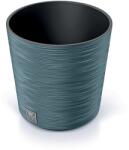 Prosperplast Furu Low Round virágcserép, 25 cm - skandinávkék (DFR250-5415C)