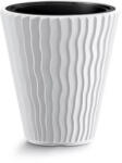 Prosperplast Sandy Low virágcserép, 40 cm - fehér (DBSP400-S449)