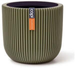 Capi Europe Capi Groove Ball virágcserép, 24x21 cm - zöld (BGVGN134)