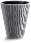 Prosperplast Sandy Low virágcserép, 40 cm - kő szürke (DBSP400-405U)