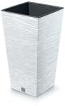 Prosperplast Furu Square virágcserép, 30 cm - fehér (DFSH300-S449)