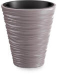 Prosperplast Sand Low virágcserép, 40 cm - mokka (DBSA400-7529U)