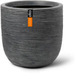 Capi Europe Capi Waste Rib virágcserép, 35x34 cm - terrazzo szürke (KTGR932)