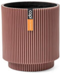 Capi Europe Capi Groove Cylinder virágcserép, 19x21 cm - pink (BGVPI314)