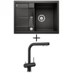  BLANCO METRA 45 S Compact EXCENTERREL + BLANCO Fontas II CSAPTELEP - vulkánszürke (527285 + 526942)