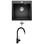 BLANCO Pleon 5 + BLANCO Mida-S CSAPTELEP - antracit (521504 + 521455)