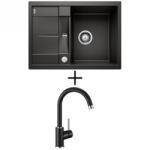  BLANCO METRA 45 S Compact EXCENTERREL + BLANCO Mida CSAPTELEP - vulkánszürke (527285 + 526965)