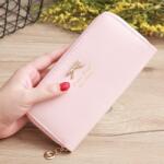 HARAHU BU-12495 Pénztárca - Világosrózsaszín KP12495