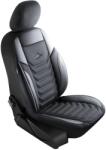 Panda Set Huse Scaune Auto pentru Volkswagen ID5 - Panda Florida, cu fermoare pentru bancheta rabatabila, negru gri, 11 piese