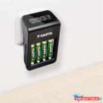 VARTA Elemtöltõ, akku LCD Plug töltõ + 4 db AA 2100 mAH Varta (35044)
