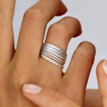  Set de 10 inele din argint 925 (EBAFLM)