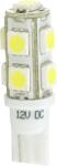 Homasita 72LB058W T10 LED 9x5050 SMD fehér, 1 pár (72LB058W)