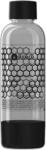 SodaCO2 500151 Bajonettzáras szénsavasító flakon otthoni King szódagéphez, 1 liter, fekete (500151)