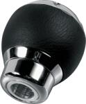 Lampa Nippon Sebváltógomb, bőr, fekete-króm (100074)