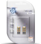 Homasita 72LB083W T10 LED P 6x3528 SMD Can-Bus fehér színű (pár) (72LB083W)